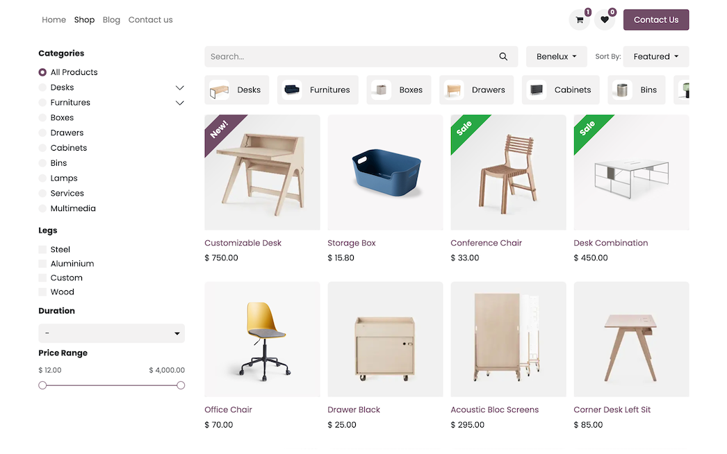 Sitio web y tienda online diseñados por Tecnicanet