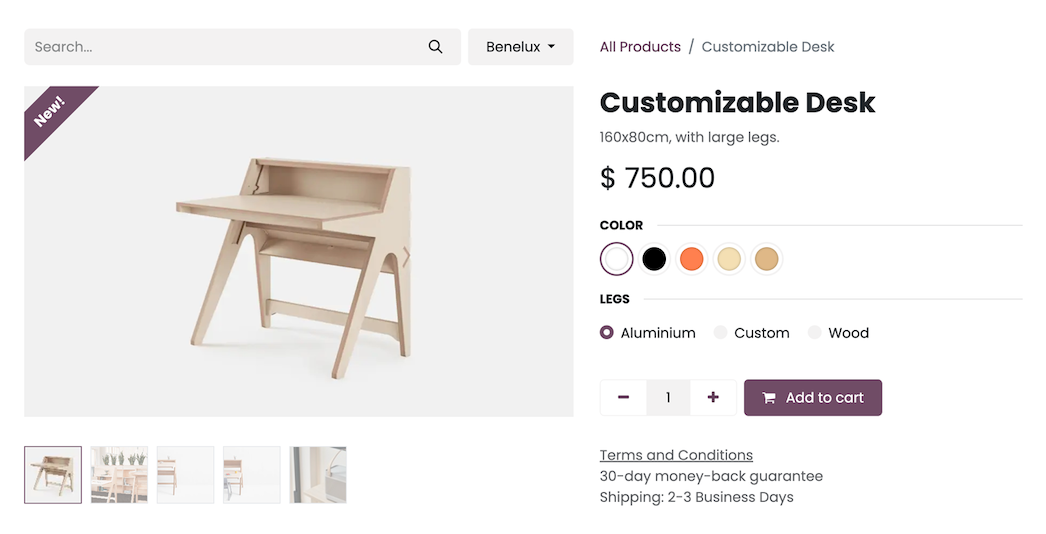 Tienda adaptable