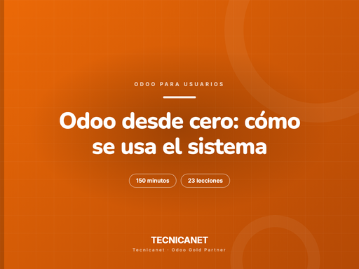 1000 · Odoo desde cero: cómo se usa el sistema